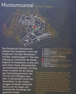 Plan des Hansemuseum Lübeck