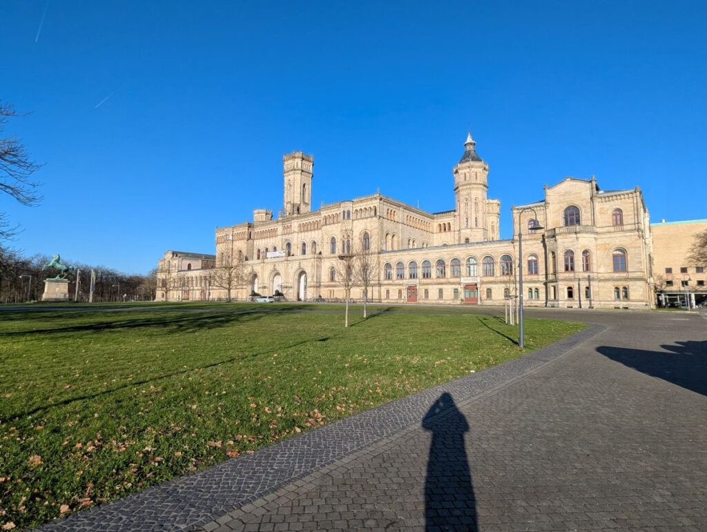 Welfenschloss aus dem 19. Jahrhundert